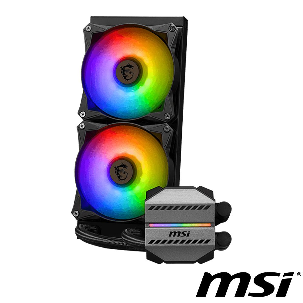 MSI 微星  MAG CORELIQUID M240 水冷風扇