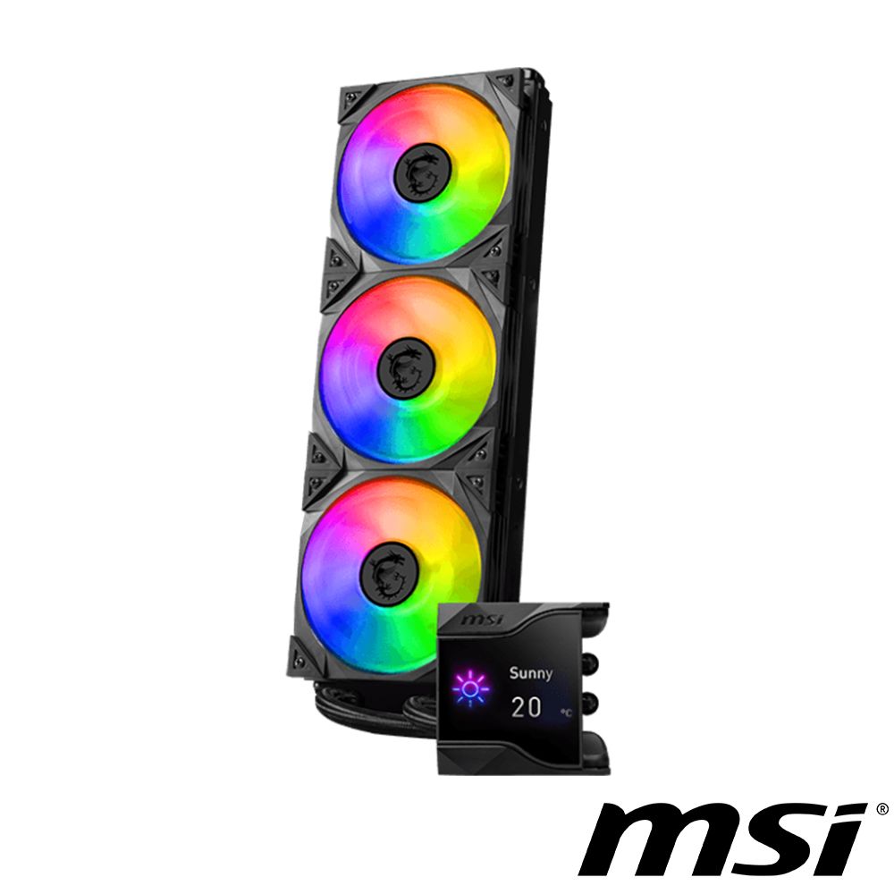 MSI 微星  MPG CORELIQUID D360 水冷風扇