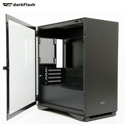 darkFlash大飛 DLM22 黑色 M-ATX 電腦機殼 機箱 (不含風扇)