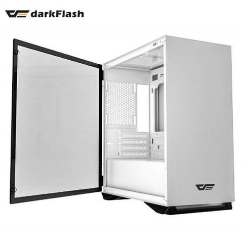 darkFlash大飛 DLM22 白色 M-ATX 電腦機殼 機箱 (不含風扇)