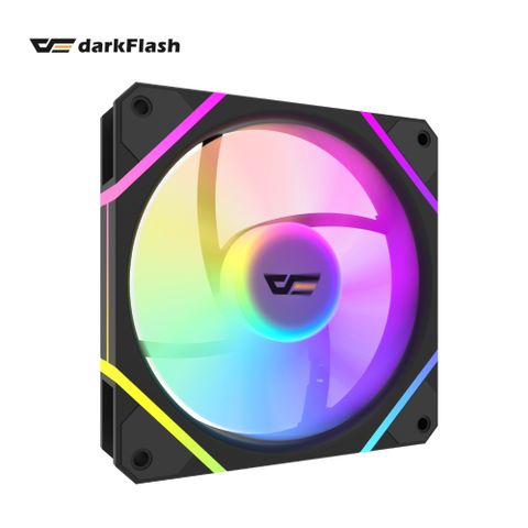 darkFlash 大飛 DM12 PRO PWM A.RGB 黑色 散熱風扇