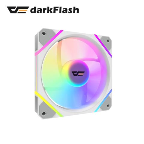 darkFlash 大飛 DM12 PRO PWM A.RGB 白色 散熱風扇