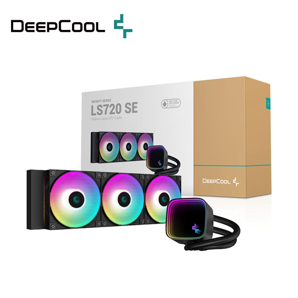 DEEPCOOL 九州風神   LS720 SE 360 水冷排 CPU 散熱器