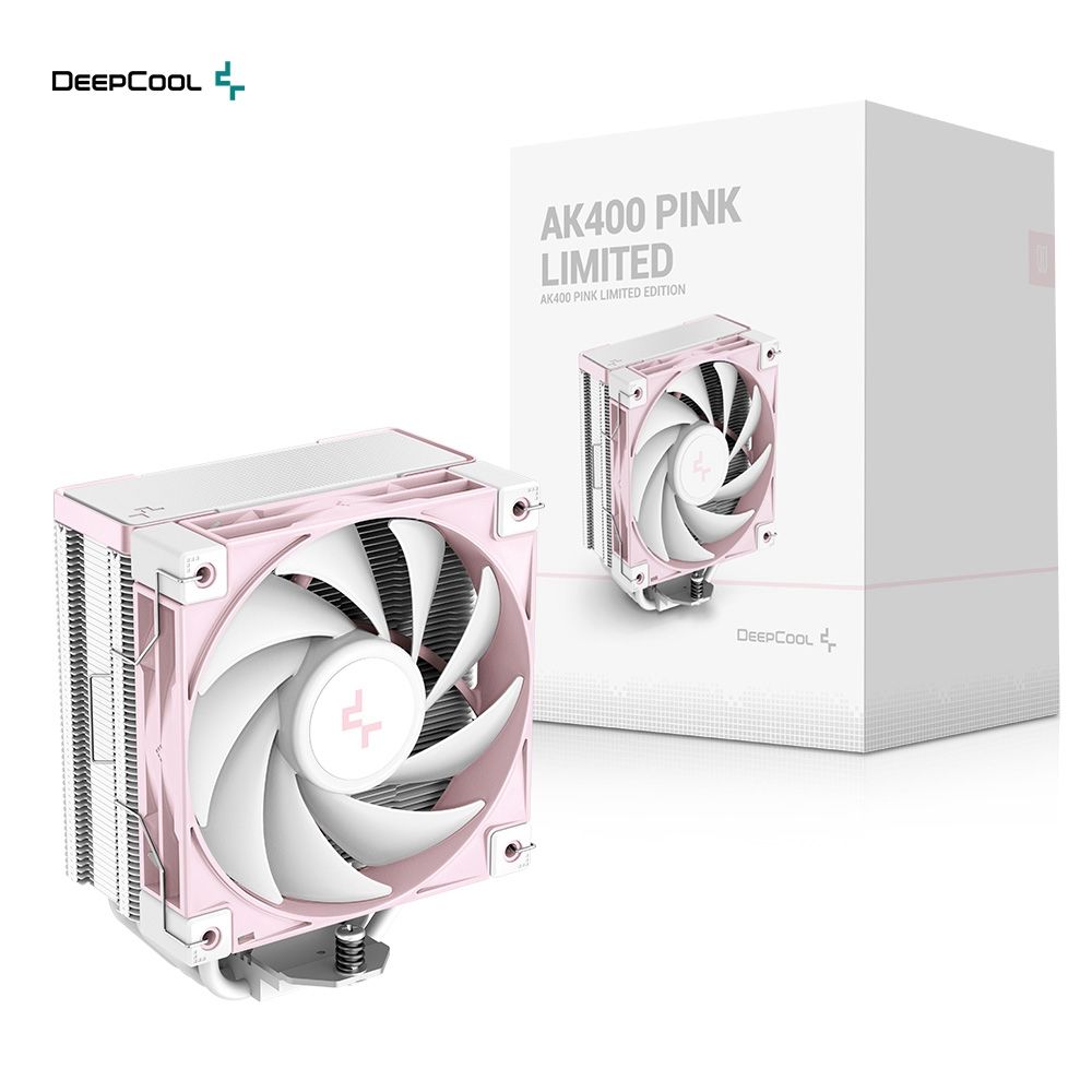 DEEPCOOL 九州風神   AK400 PINK LIMITED CPU 白色 粉紅邊 風扇 散熱器