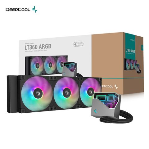 DEEPCOOL 九州風神 LT360 ARGB  360 水冷排 CPU 散熱器