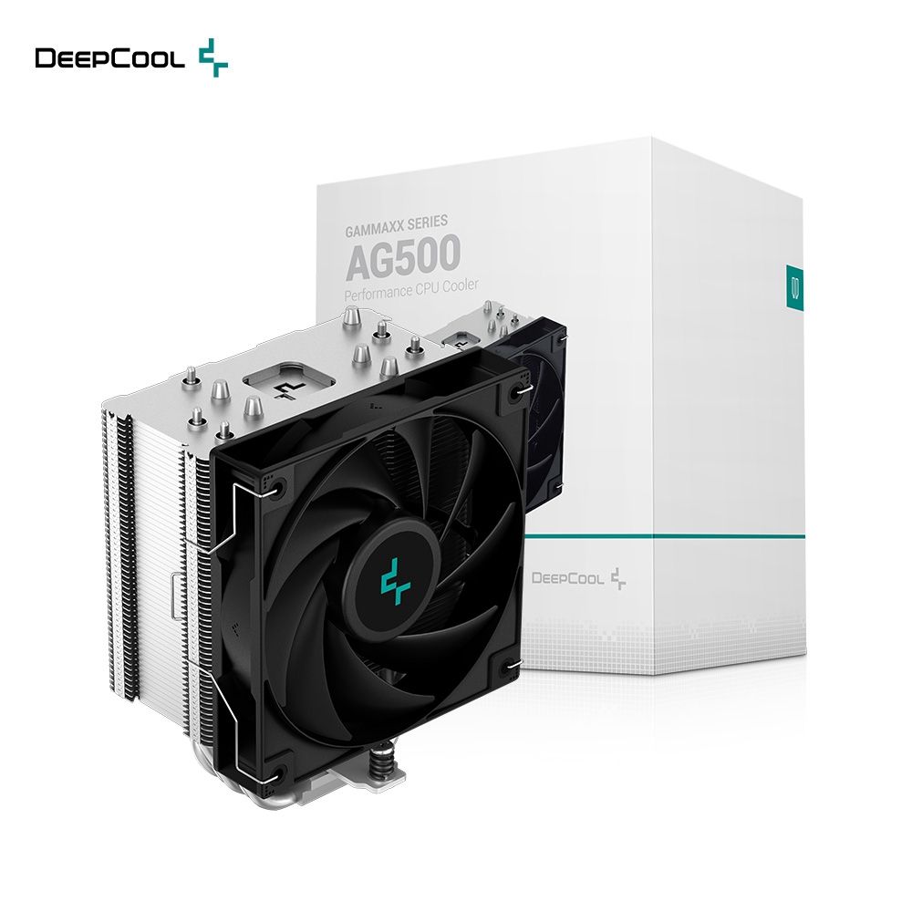 DEEPCOOL 九州風神 AG500 五導管 支援 LGA1851 AM5 CPU 高效能 散熱器