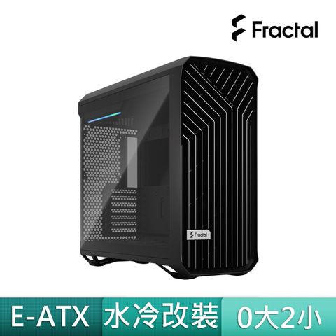 【Fractal Design】Torrent Black TG Light Tint 電腦機殼-黑