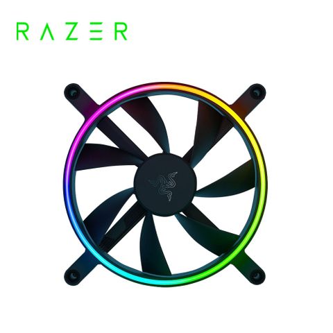 RAZER 雷蛇 KUNAI 苦無 14cm*3 ARGB 機殼風扇-三包裝