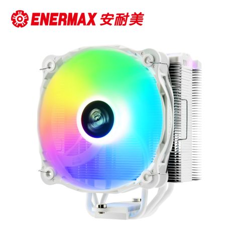 安耐美 ENERMAX F40 空冷 白 CPU散熱器 ETS-F40-W-ARGB(附LGA1700扣具)