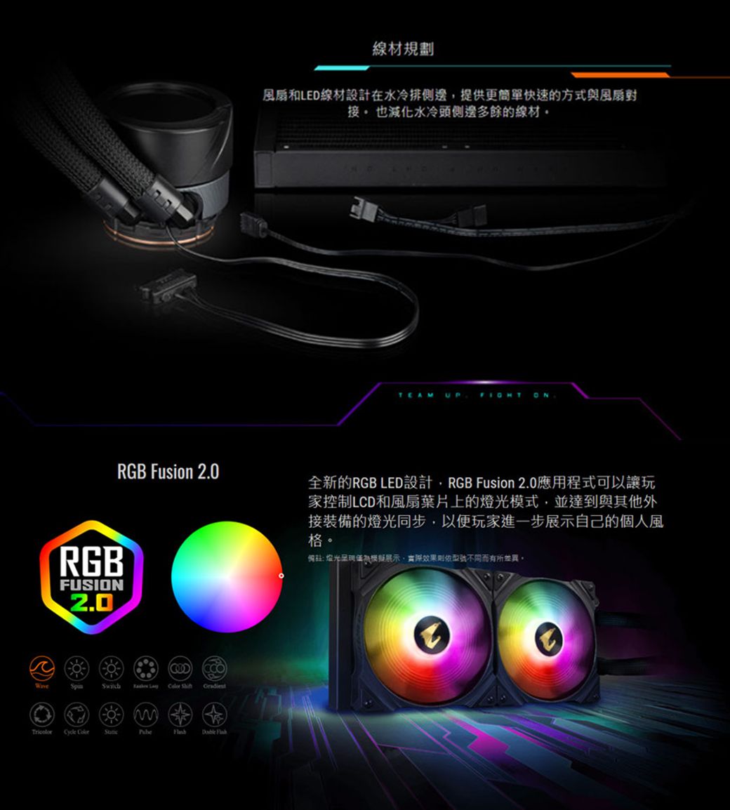 技嘉AORUS WATERFORCE X 280 水冷散熱器- PChome 24h購物