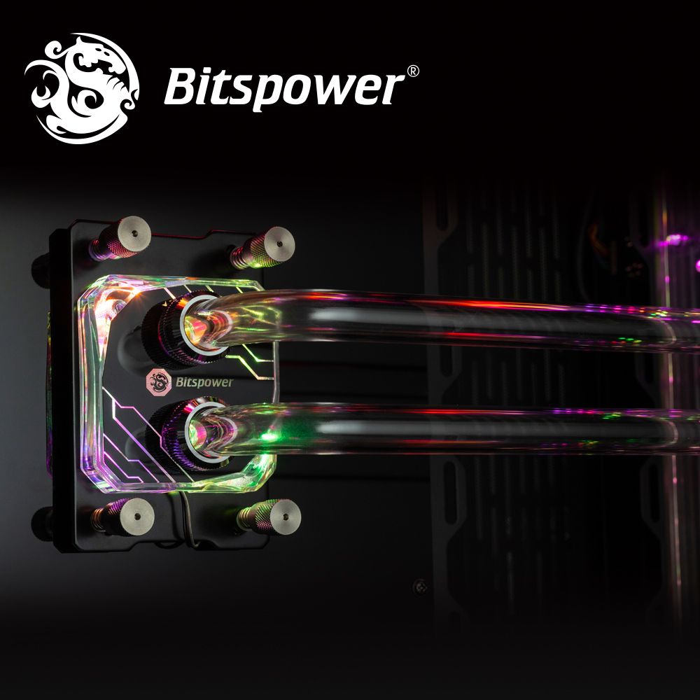 Bitspower TITAN ONE MINI 2.0水冷套組 + 聯力 O11D Mini 黑色機殼