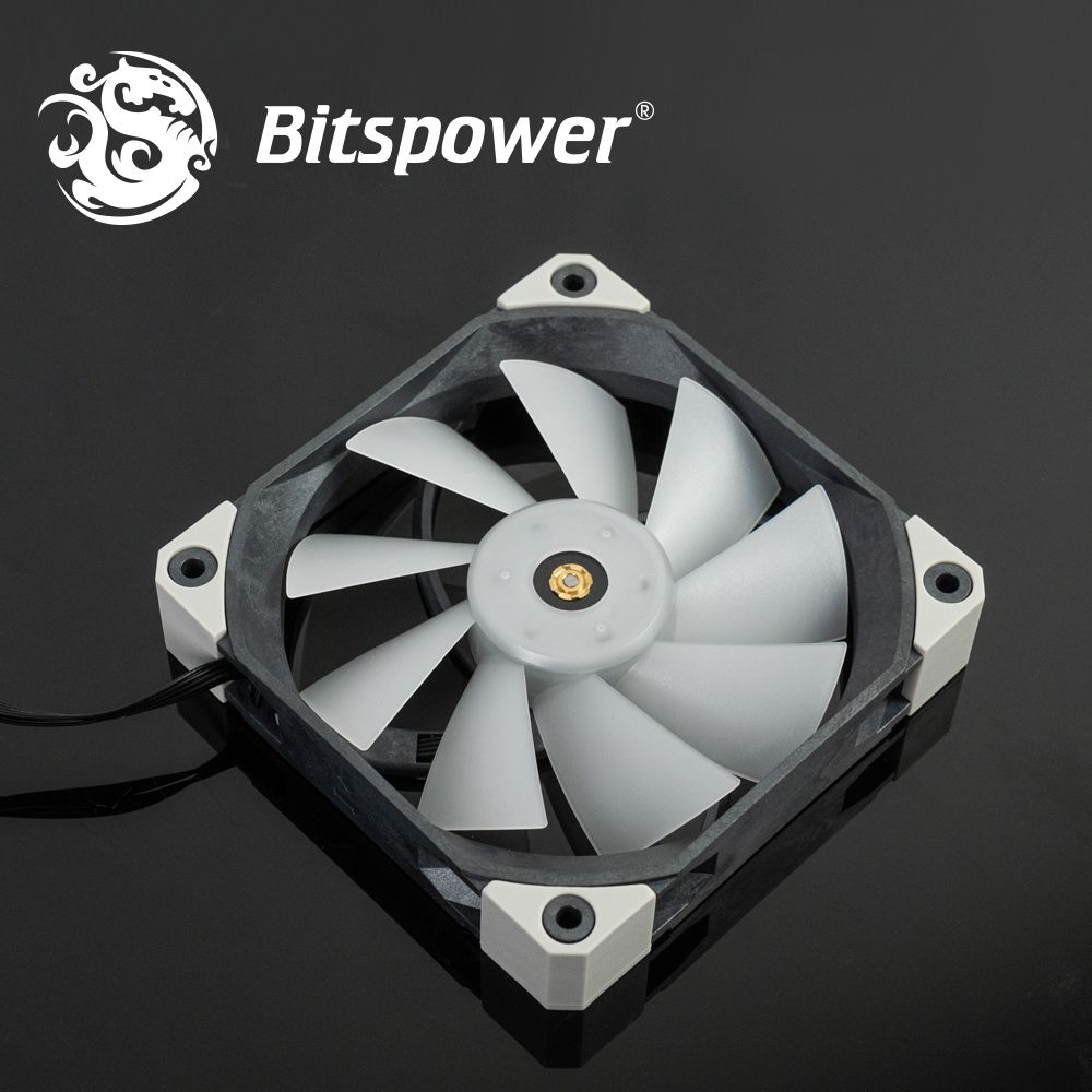 Bitspower Griffin 120 極致風壓電腦散熱風扇Digital RGB 燈效