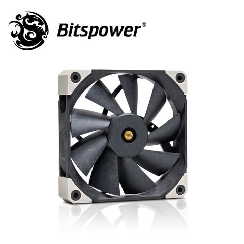 Bitspower Griffin 120 極致風壓電腦散熱風扇黑