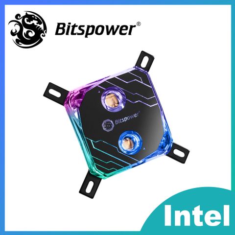 【Bitspower】Summit MS 輕簡型CPU水冷頭　（Intel 平台）