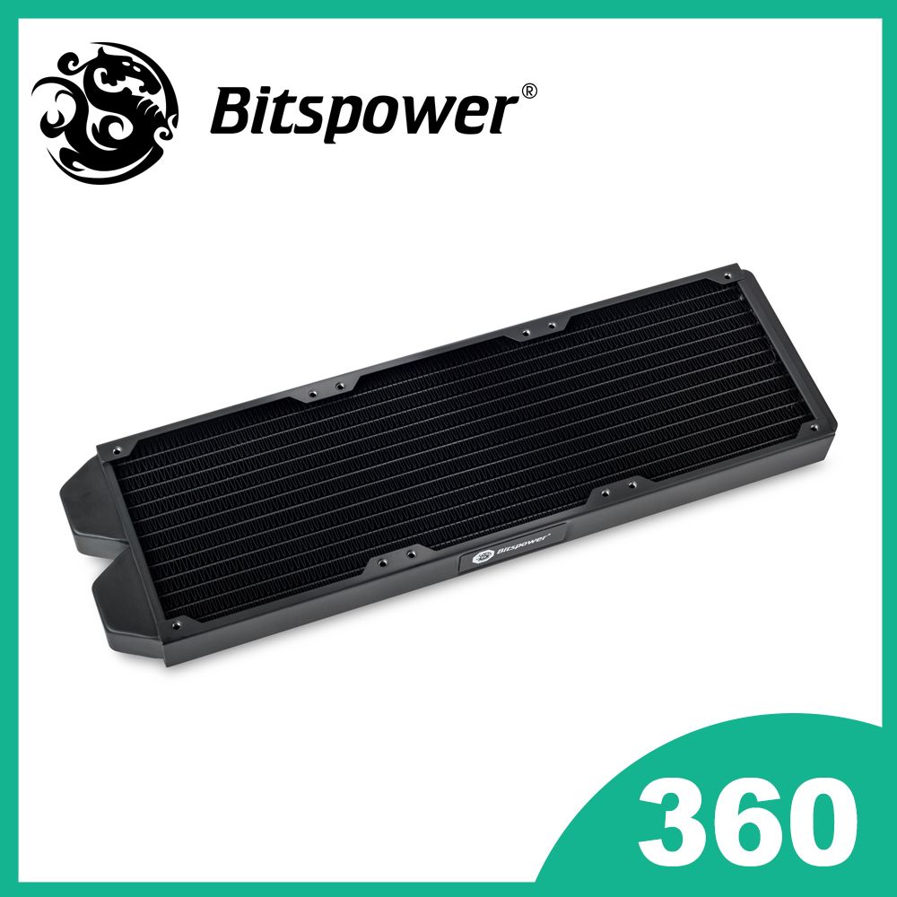 Bitspower 高品質銅質散熱水冷排 Tarasque II 360S