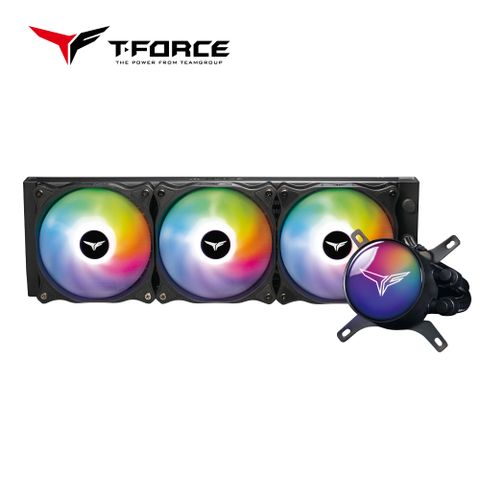 Team 十銓 T-FORCE SIREN GD360E ARGB 一體式水冷(黑)