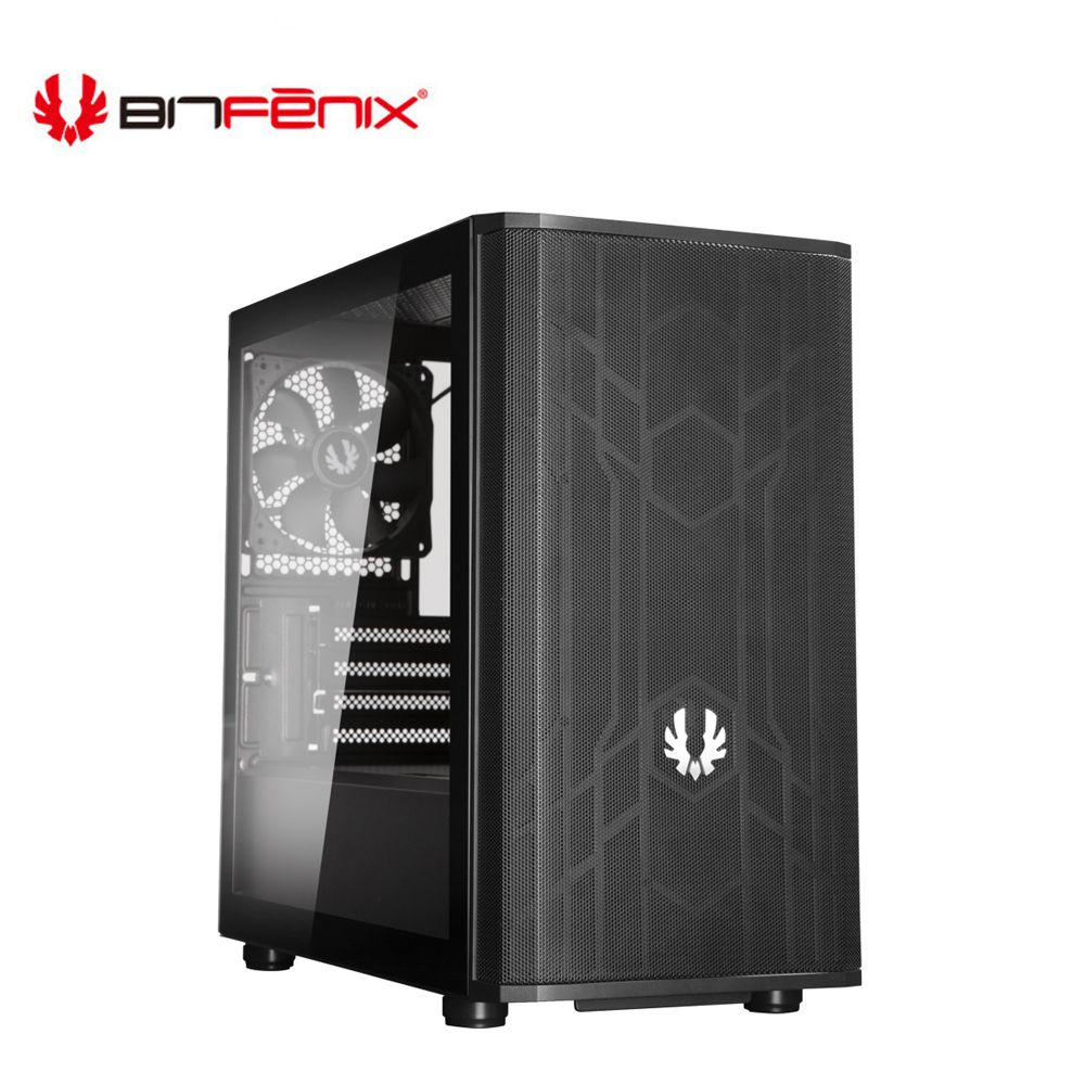 BitFenix 火鳥  科技 Nova Mesh M(B) 諾瓦星 M(黑) 12cm風扇 x3  M-ATX 電腦機殼