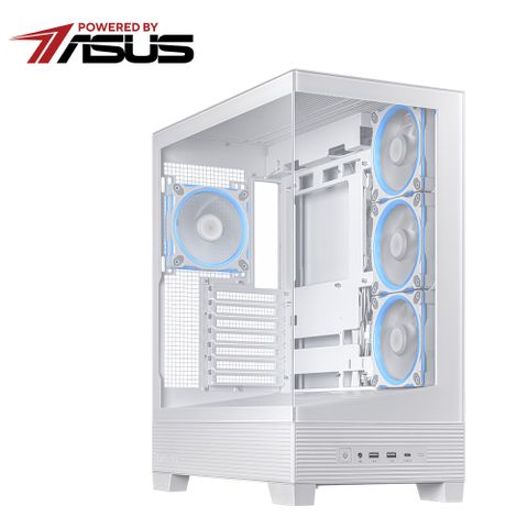 ASUS 華碩 A31 PLUS ARGB 海景房 ATX 機殼 白色