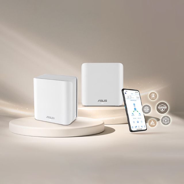 ASUS 華碩 ZenWiFi BD5 (單入) BE5000 雙頻 WiFi 7 AiMesh 網狀路由器(分享器) -白