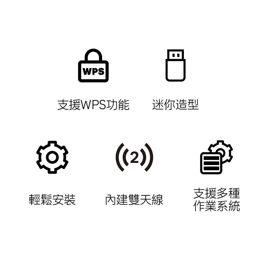 TP-Link  TL-WN823N 300Mbps wifi網路USB無線網卡