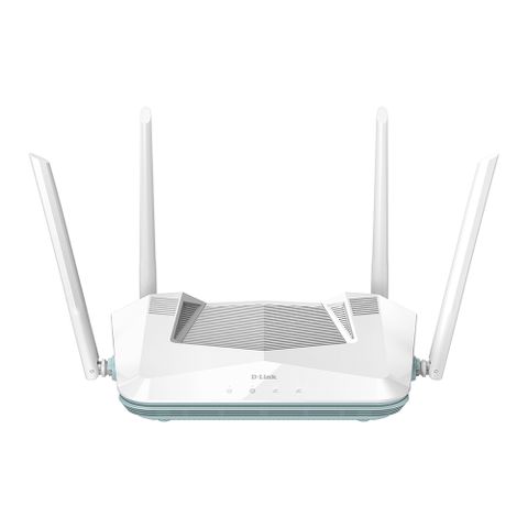 D-Link友訊 R32 AX3200 EAGLE PRO AI Mesh Gigabit Wi-Fi 6無線路由器/wifi分享器/無線分享器(雙入組)