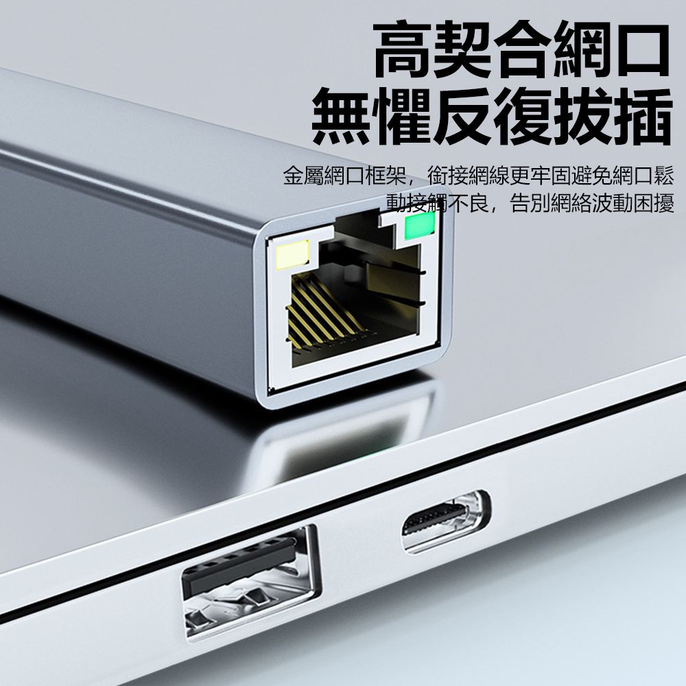 Sily USB3.0/Type-C轉RJ45外接千兆網卡 USB有線網卡 網口轉換器 網線轉化器 網卡轉接器 新年禮物 交換禮物