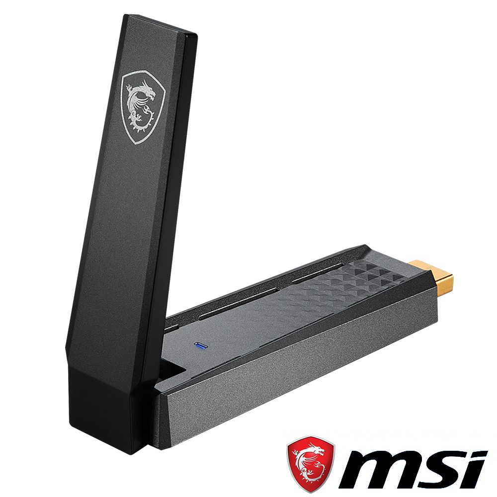 MSI 微星 AX1800 WiFi 6 USB 3.2雙頻無線網卡