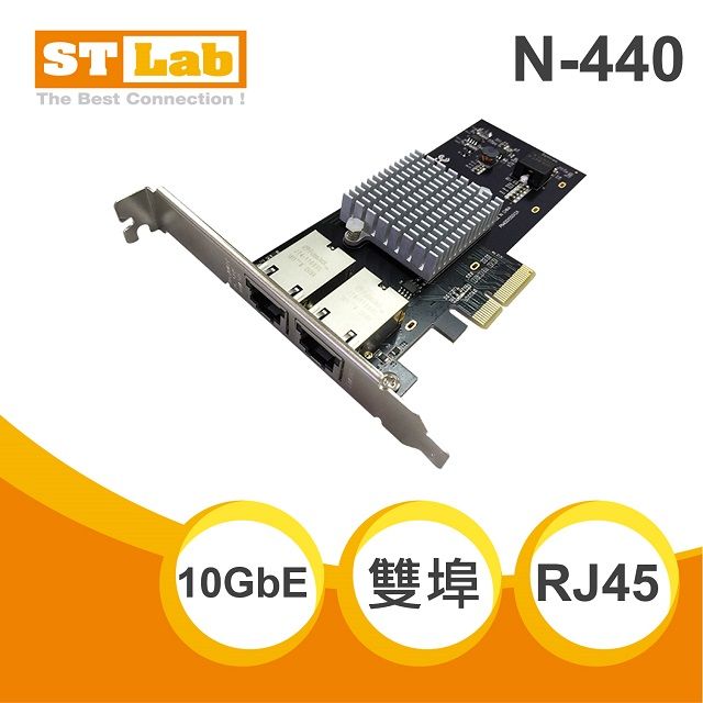 ST-Lab 10GbE 2埠網路卡(N-440)