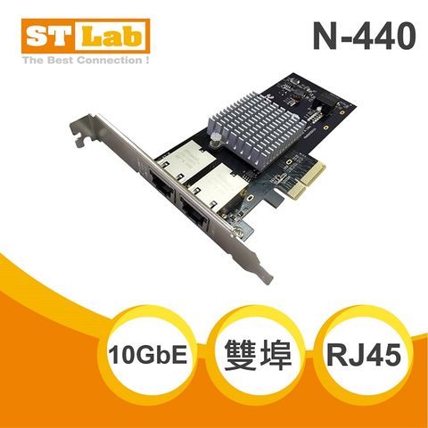 ST-Lab 10GbE 2埠網路卡(N-440)