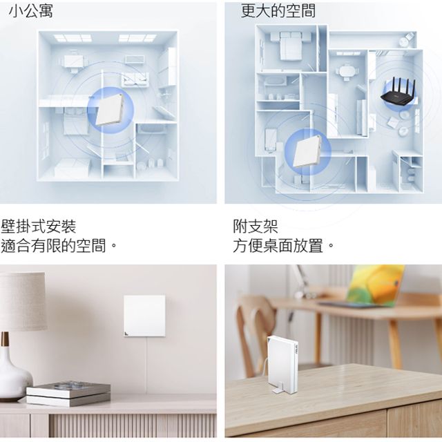 ASUS 華碩   RT-AX57 GO AX3000 可攜式迷你路由器(4G/5G 行動裝置熱點分享/Type C供電/支援160MHz)
