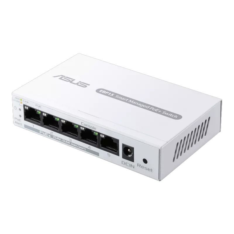 ASUS 華碩   ExpertWiFi EBP15 60W POE 交換器