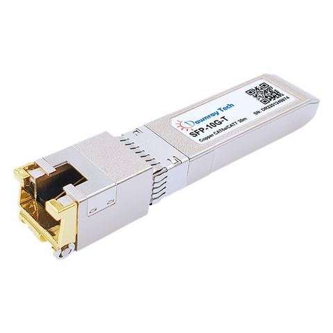 SMC Networks 傳易 SFP-10G-T 相容 銅纜模組 光轉電 RJ45模組 mini-GBIC 電口模塊