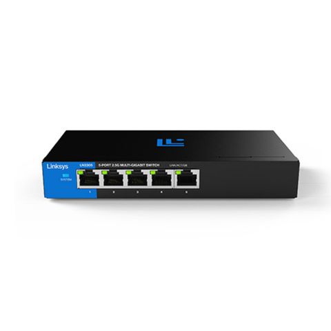 【Linksys】5-Port 2.5G Multi-Gigabit 非網管型交換器(LN2305-AH)