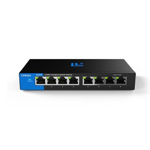 【Linksys】8-Port 2.5G Multi-Gigabit 非網管型交換器(LN2308-AH)