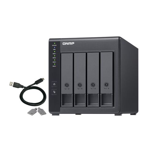 QNAP 威聯通 TR-004 4-bay USB 3.2 Gen 1 RAID 磁碟陣列外接盒