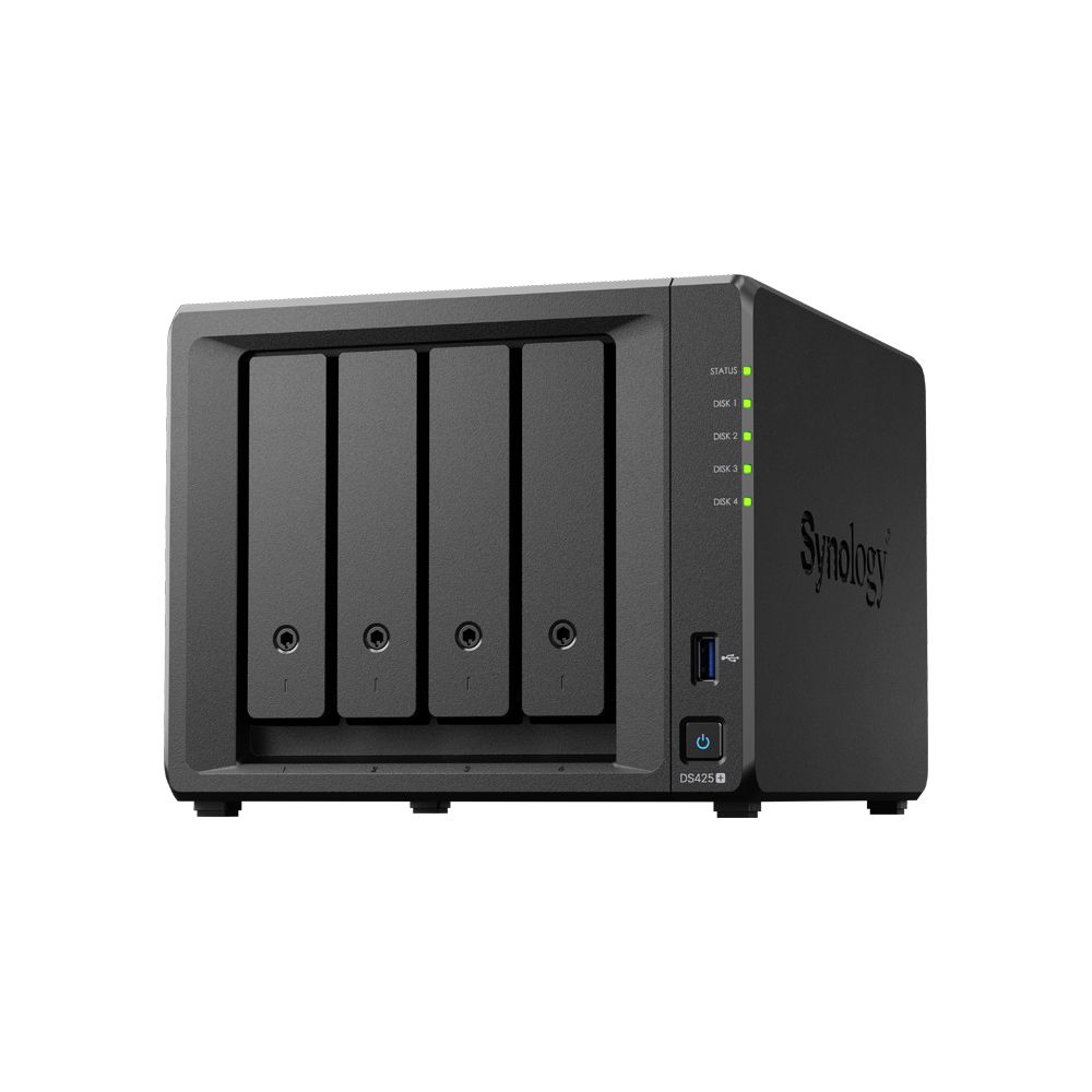 Synology 群暉 DiskStation DS425+ (4Bay/Intel/2GB) NAS 網路儲存伺服器