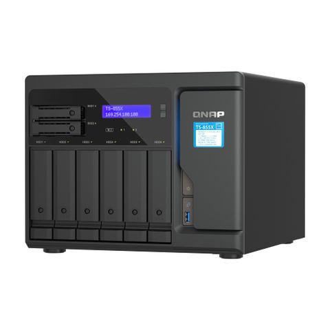 QNAP 威聯通 TS-855X-8G 8-Bay NAS(不含硬碟)