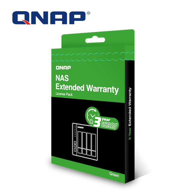 QNAP 威聯通   LIC-NAS-EXTW-GREEN-3Y 綠標三年延長保固 實體授權卡