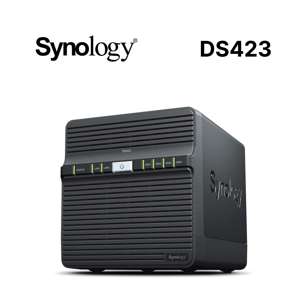  [搭希捷IronWolf 4TB*2] Synology DS423 4Bay NAS