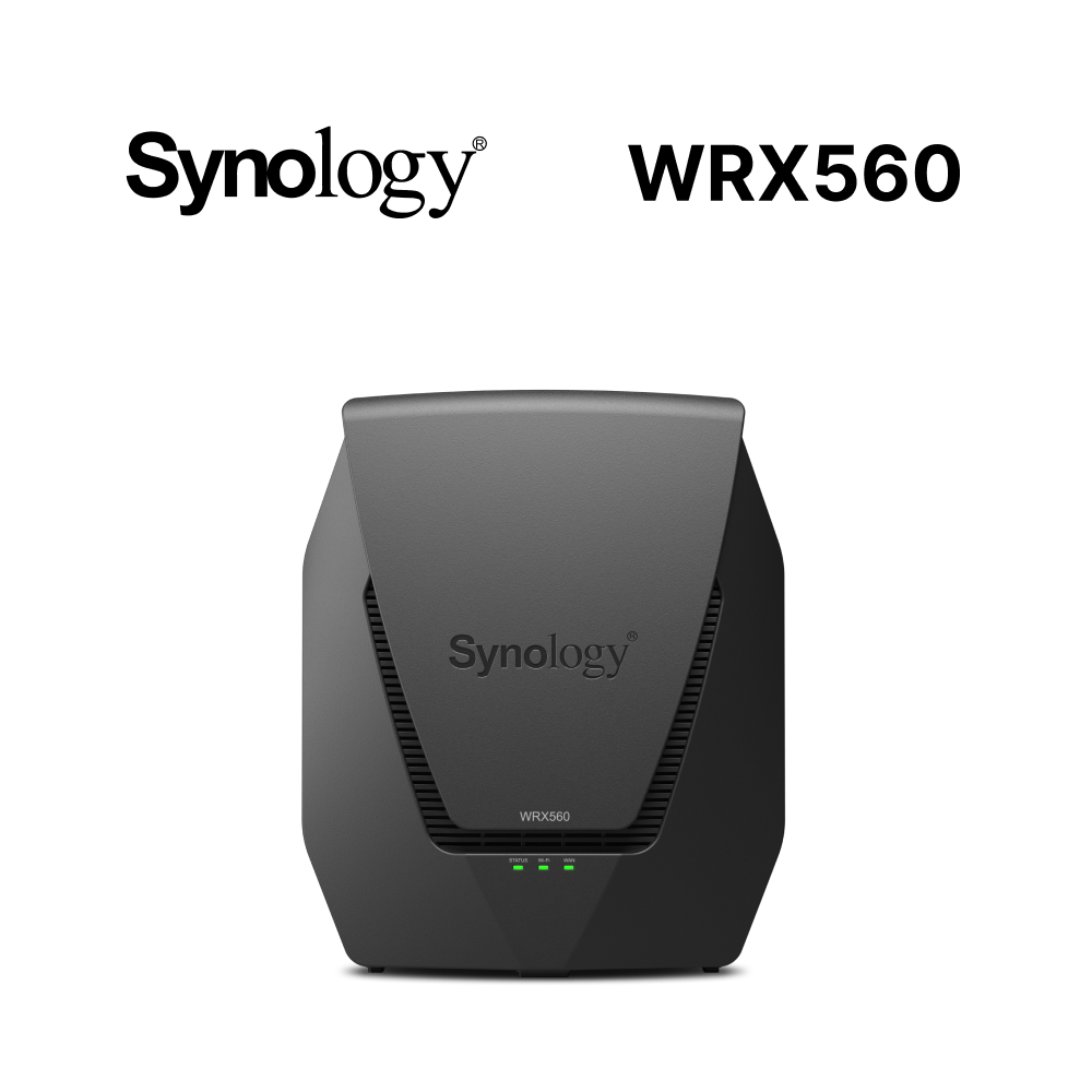 Synology 群暉  科技 WRX560 AX3000 雙頻 Wi-Fi6 Mesh路由器(網路分享器)