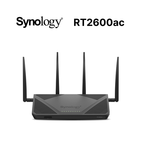 Synology 群暉科技 RT2600ac AC2600 雙頻 Wi-Fi 路由器(網路分享器)