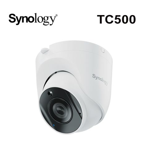 Synology 群暉科技 TC500 500萬像素 AI智能 半球型網路攝影機(3年保固)