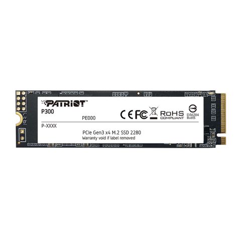 Patriot 美商博帝 P300 M.2 2280 PCIe Gen.3x4 (NVMe 1.3) 256GB 固態硬碟