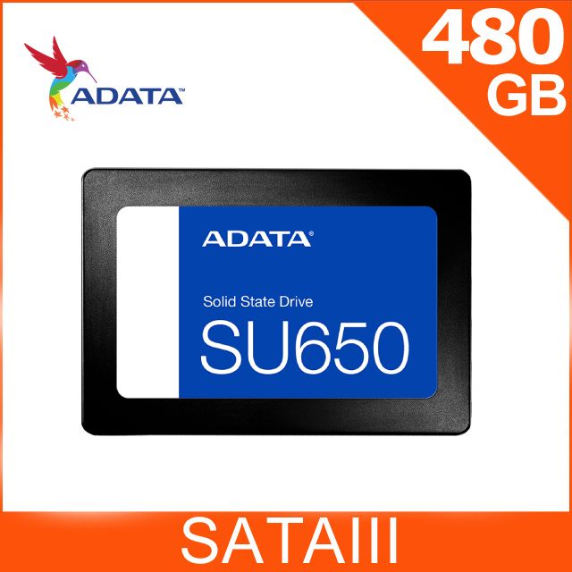 ADATA威剛Ultimate SU650 480G SSD 2.5吋固態硬碟- PChome 24h購物