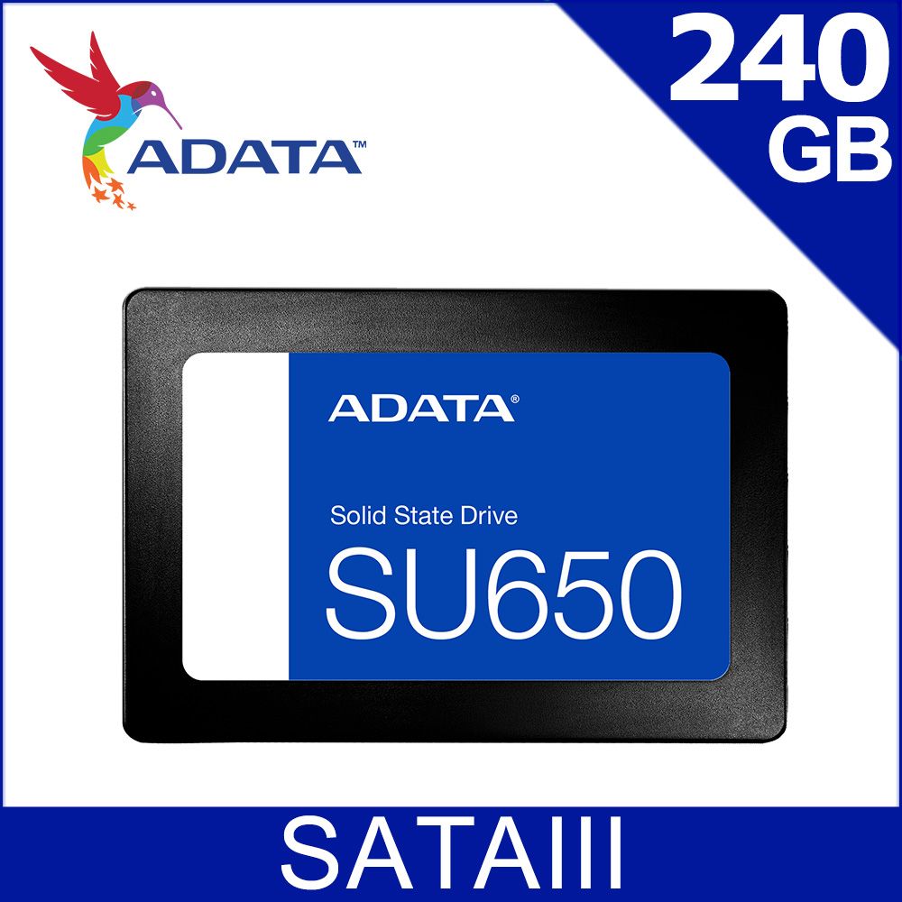 ADATA 威剛 Ultimate SU650 240G SSD 2.5吋固態硬碟