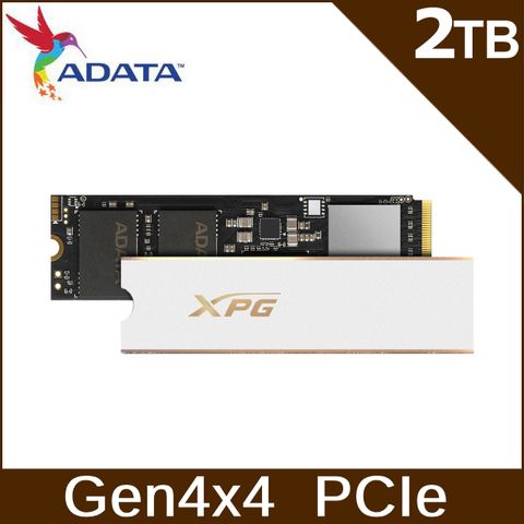 ADATA 威剛 XPG GAMMIX S70 PRO 2TB PCIe 4.0 M.2 2280固態硬碟/五年保