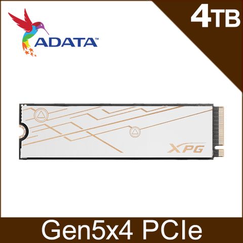 ADATA威剛 XPG MARS 980 BLADE 4TB PCIe Gen5x4 M.2 2280 SSD固態硬碟