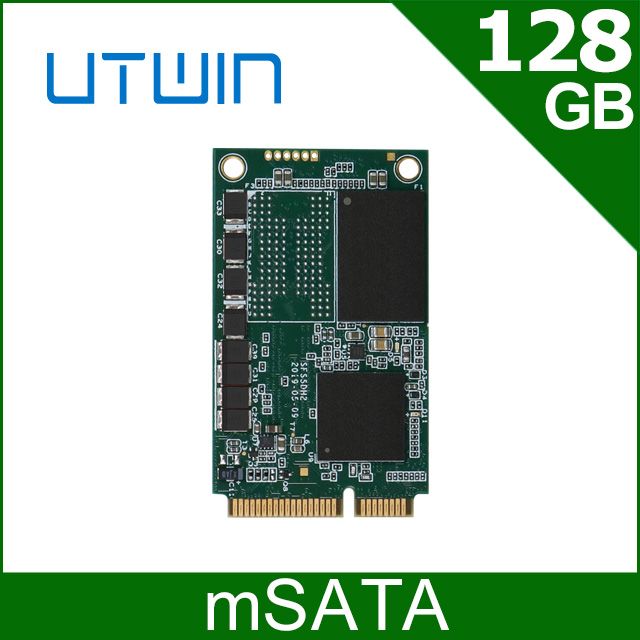 優科技Utwin 128GB mSATA SSD固態硬碟- PChome 24h購物