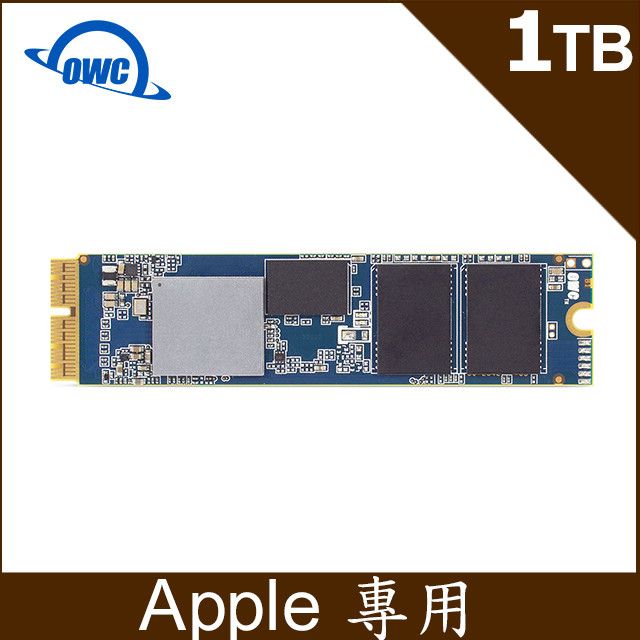 OWC Aura Pro X2 (1.0TB NVMe SSD) 適用於2013 - 2017 年的Mac 電腦