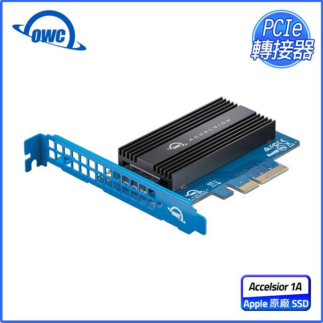 OWC Accelsior 1A (適用Apple 原廠SSD 轉PCIe 卡) - PChome 24h購物